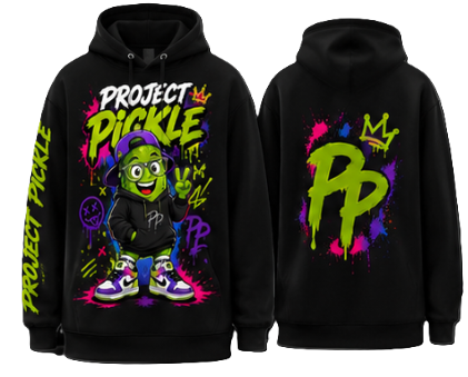 PROJECT PICKLE "LOGO" LTD EDT Launch Hoodie