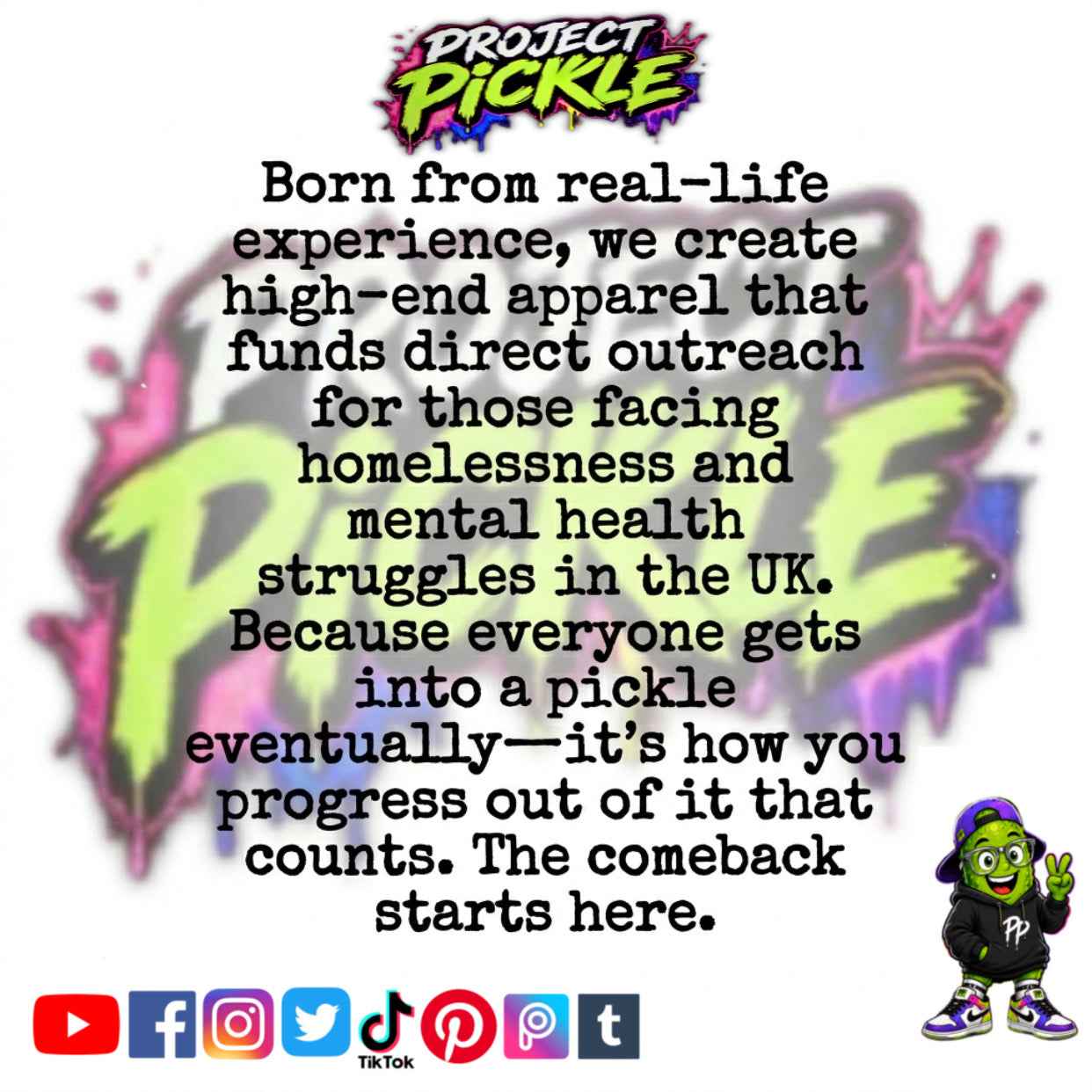 PROJECT PICKLE LTD EDT Launch Hoodie